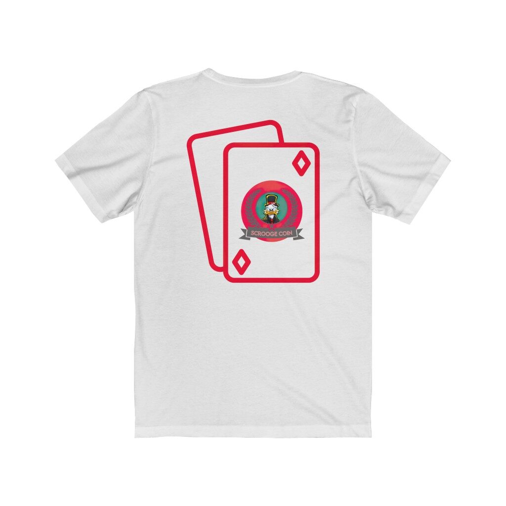 cryptocurrency scrooge coin casino aces scrooge tshirt