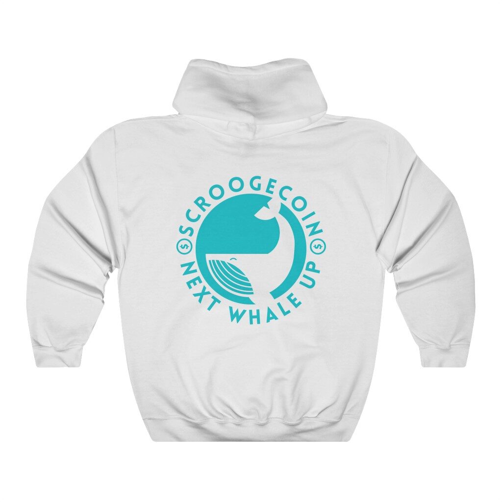 scroogecoin hoodie next whale up scrooge crypto sweatshirts
