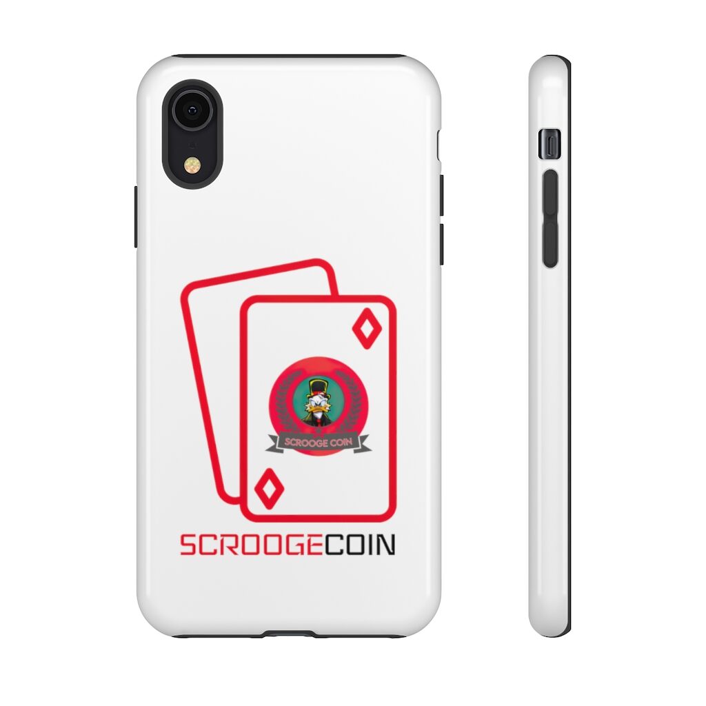 scrooge coin iphone case