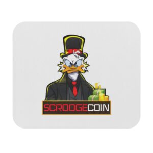 Scrooge Boss White Mouse Pad