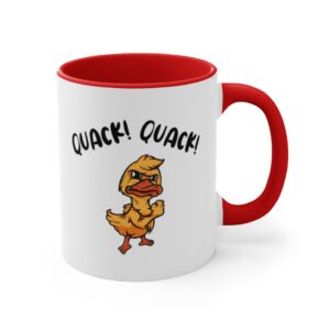 Quack! Quack! ScroogeCoin Mad Duck Coffee Mug